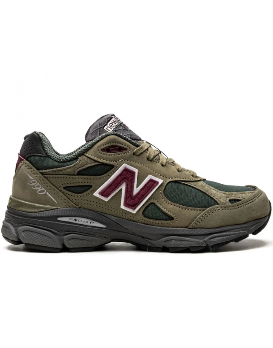 New Balance 990 V3 Green Purple