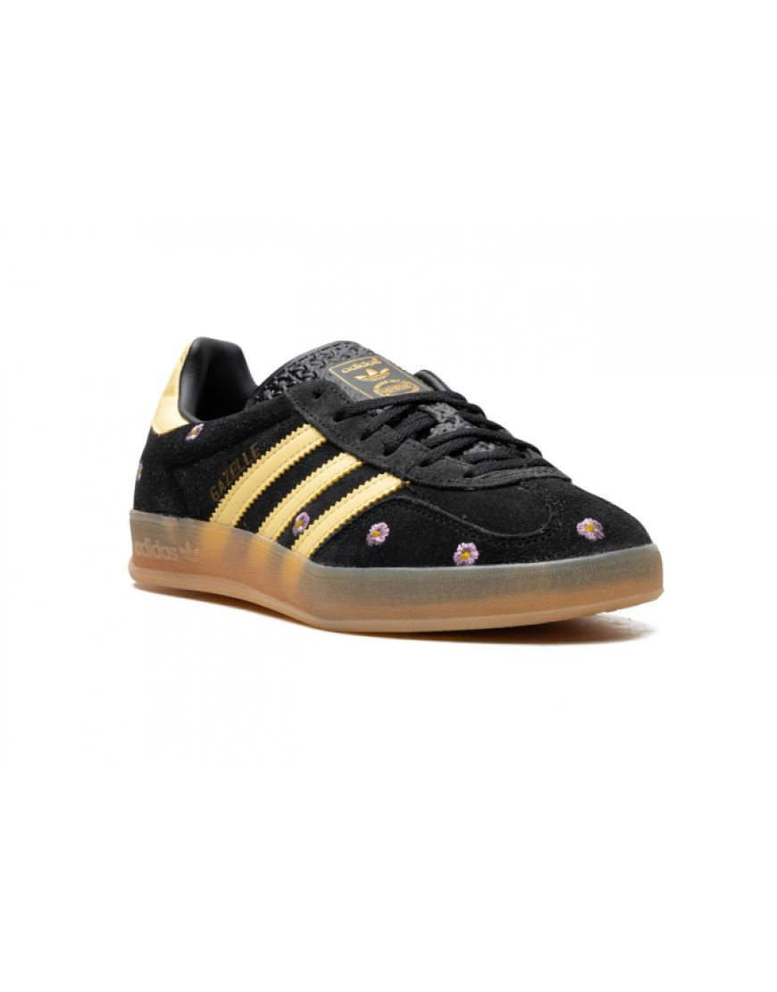 Adidas Gazelle Indoor Black Almost Yellow