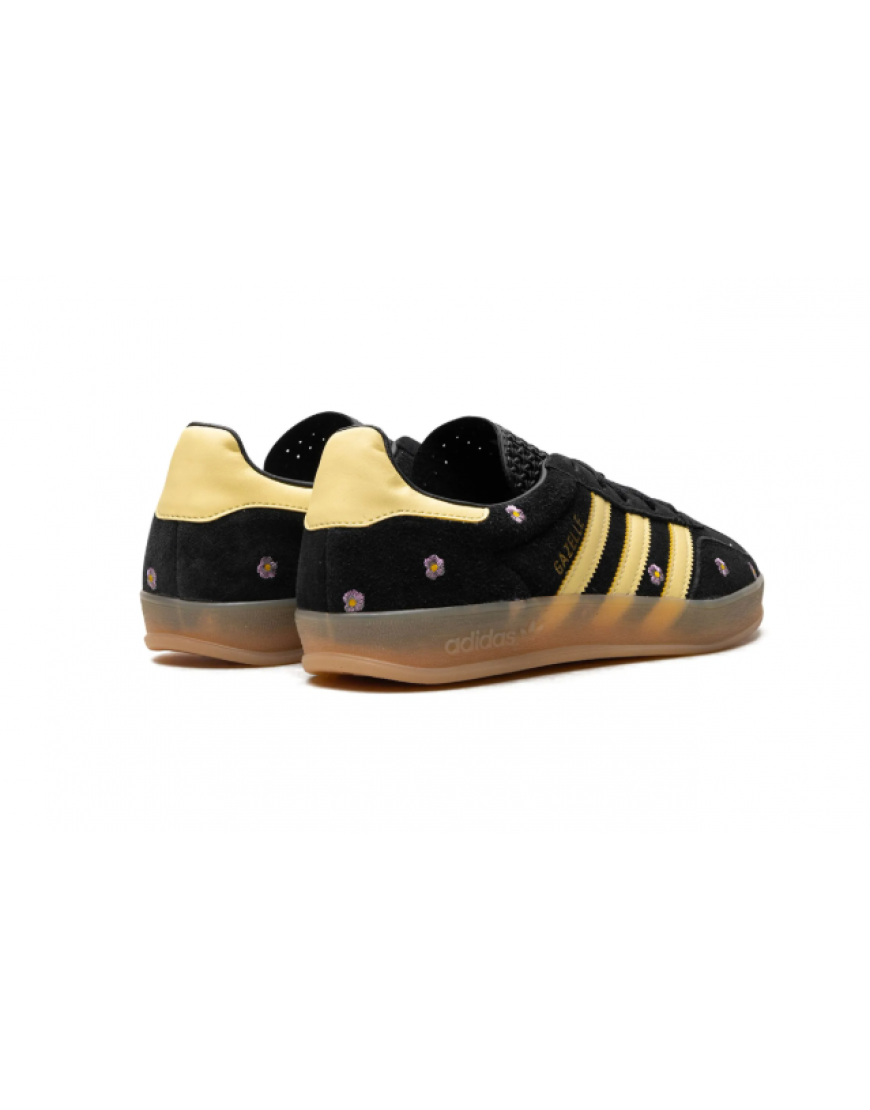 Adidas Gazelle Indoor Black Almost Yellow