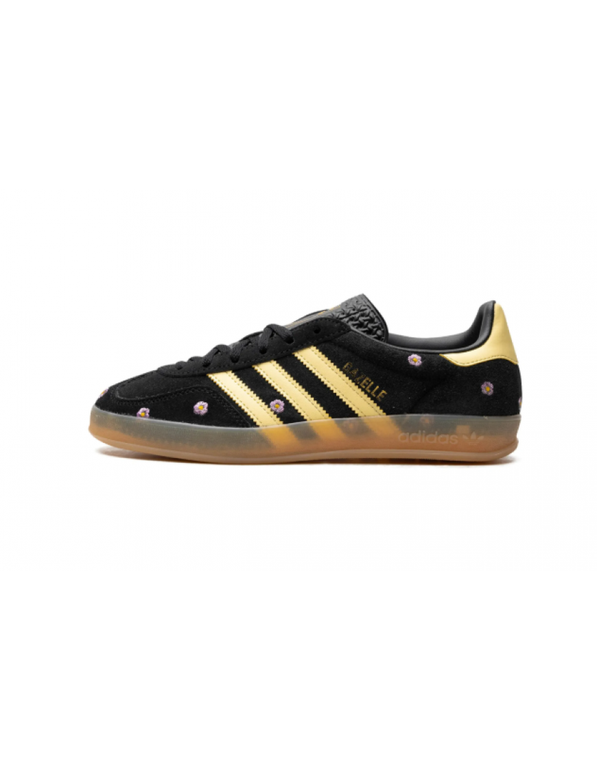 Adidas Gazelle Indoor Black Almost Yellow