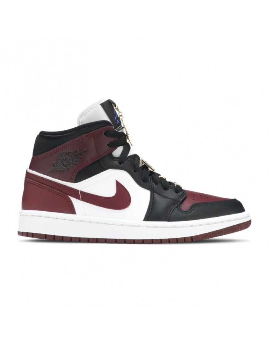 Nike Air Jordan 1 Mid SE Beetroot Gold Pendant