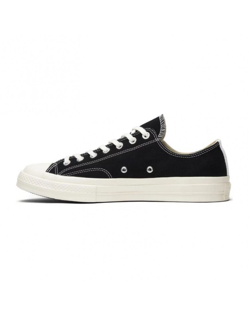 Converse Comme des Garcons x Chuck Taylor All Star Low Play Black White