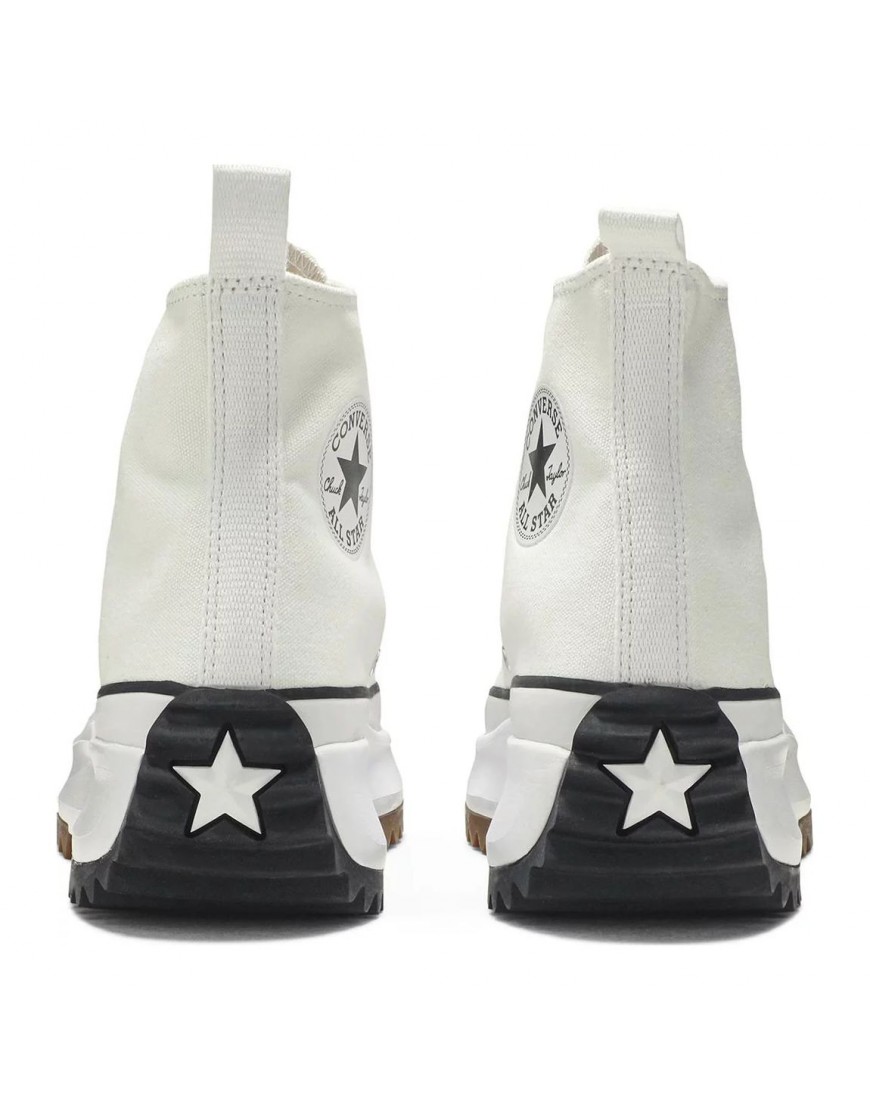 Converse Run Star Hike High White Black Gum