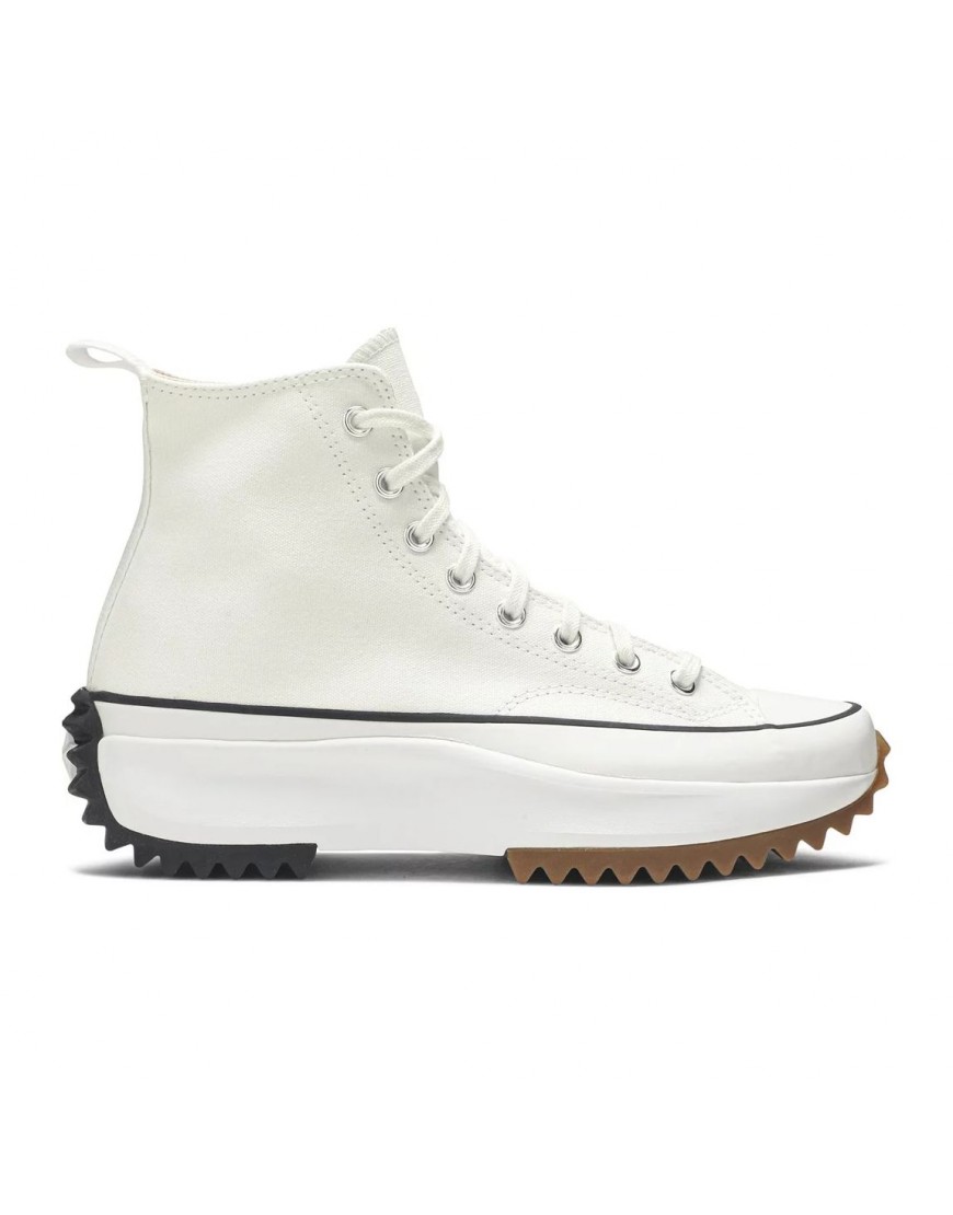 Converse Run Star Hike High White Black Gum