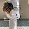 BONHEUR CLUTCH BAG N 6 LEOPARD