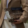 BONHEUR CLUTCH BAG N 6 LEOPARD