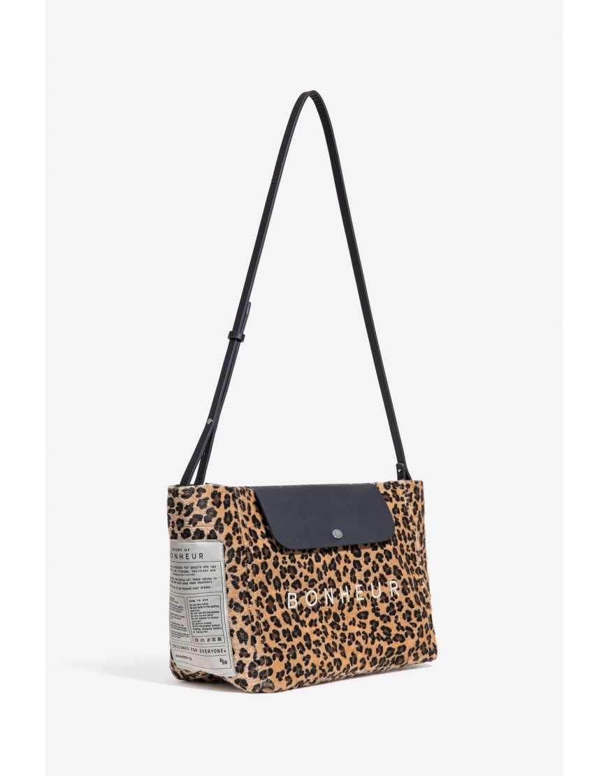 BONHEUR CLUTCH BAG N 6 LEOPARD