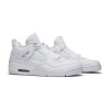 Nike Air Jordan 4 Retro Pure Money White Silver