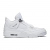 Nike Air Jordan 4 Retro Pure Money White Silver