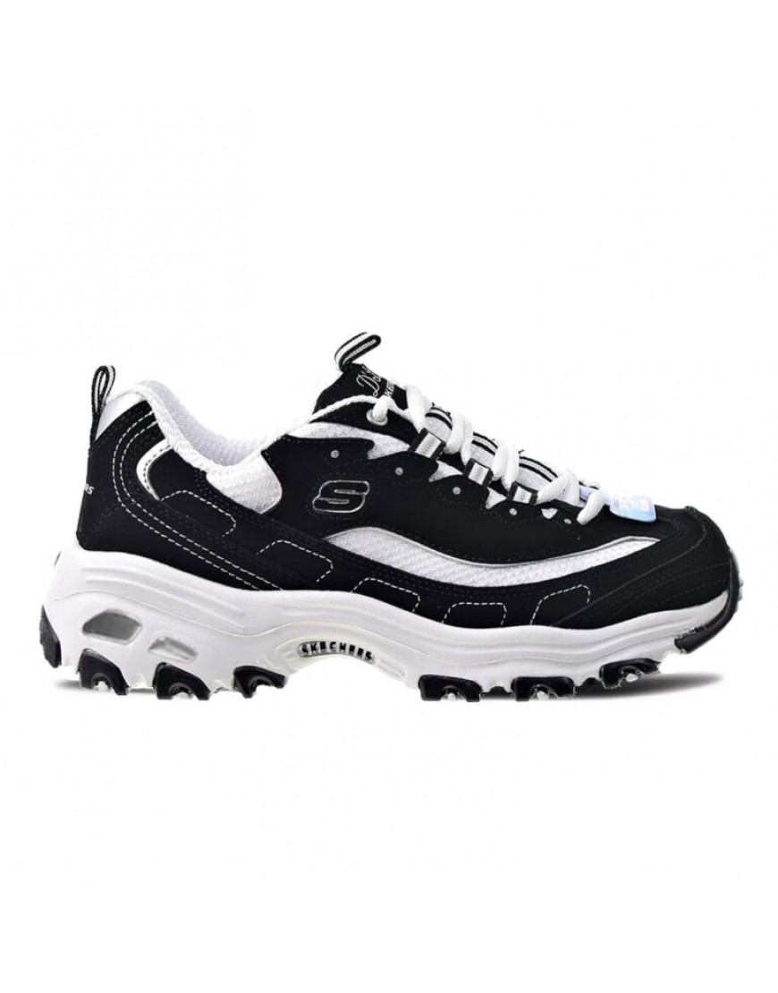 SKECHERS D'LİTES CLASSİC BLACK WHİTE