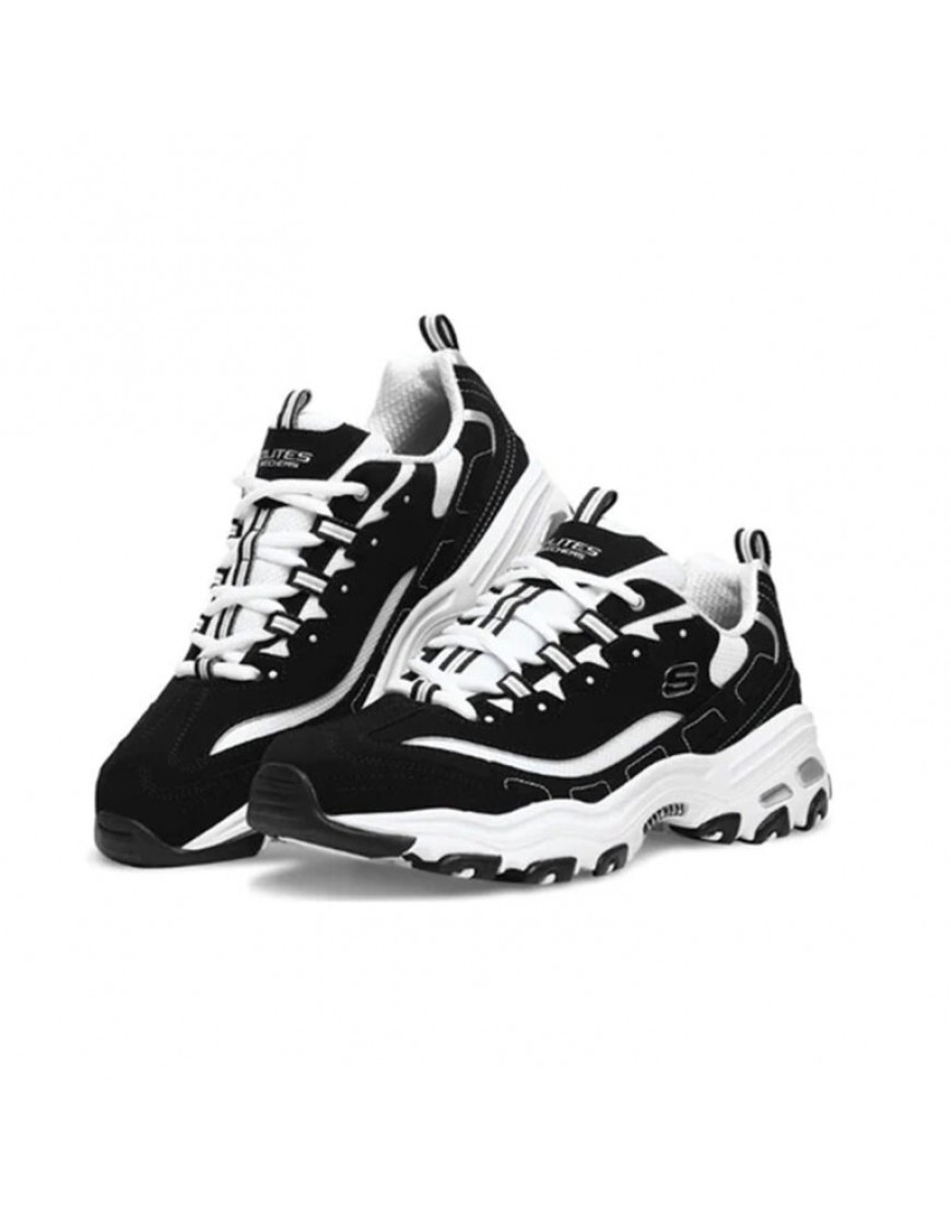 SKECHERS D'LİTES CLASSİC BLACK WHİTE