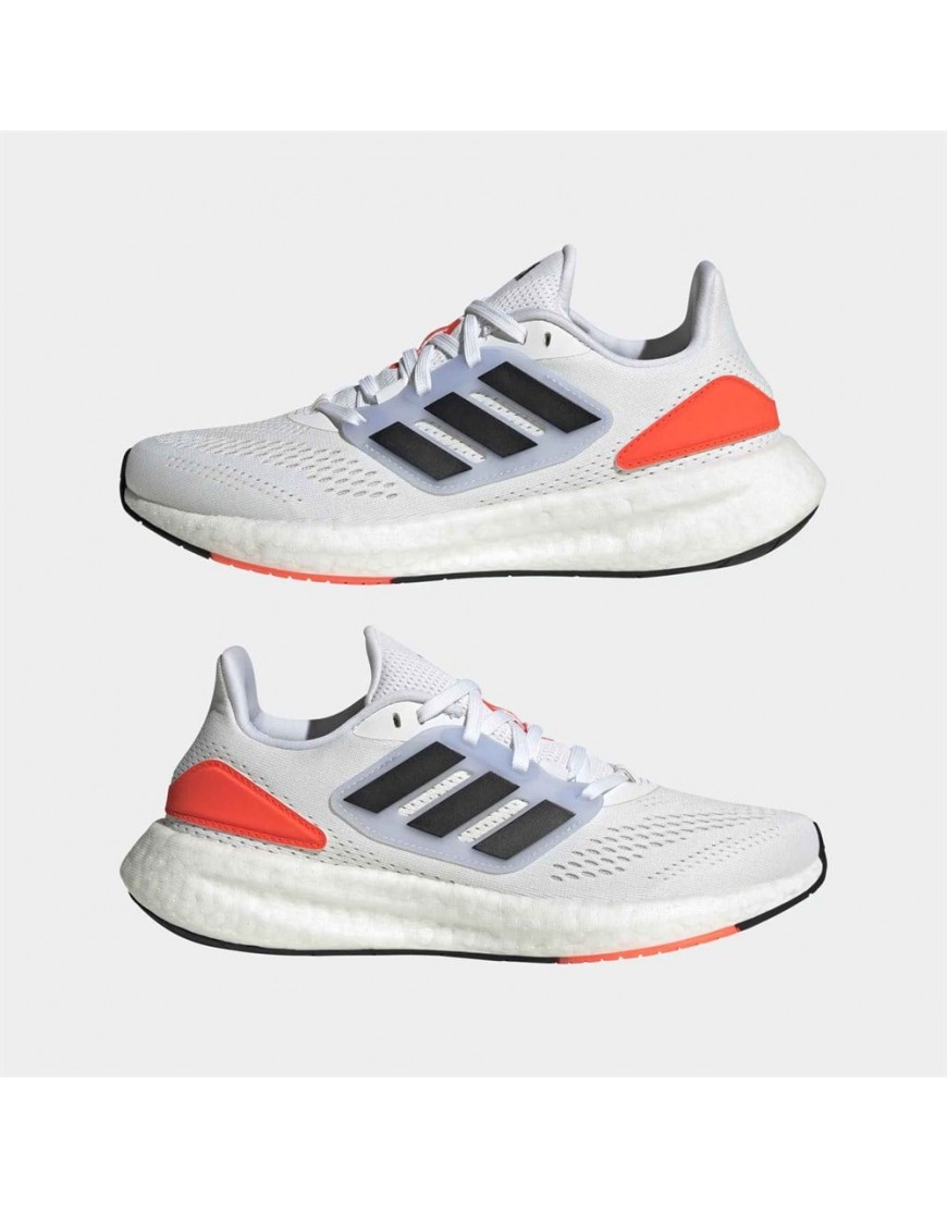 adidas PureBoost 22 Crystal White Orange